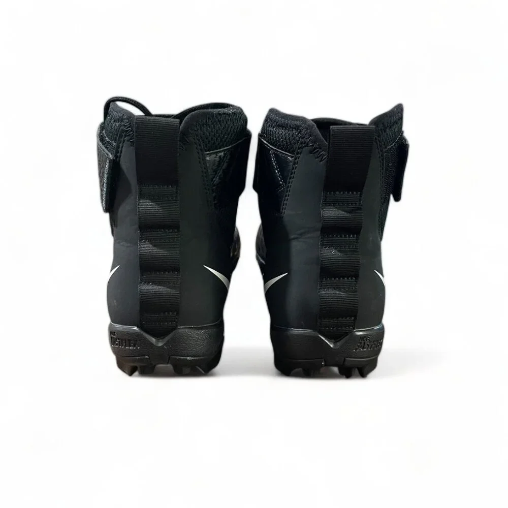 Nike Force Savage Shark 2 Black & White Cleats Mens US 11 - Picture 5 of 10